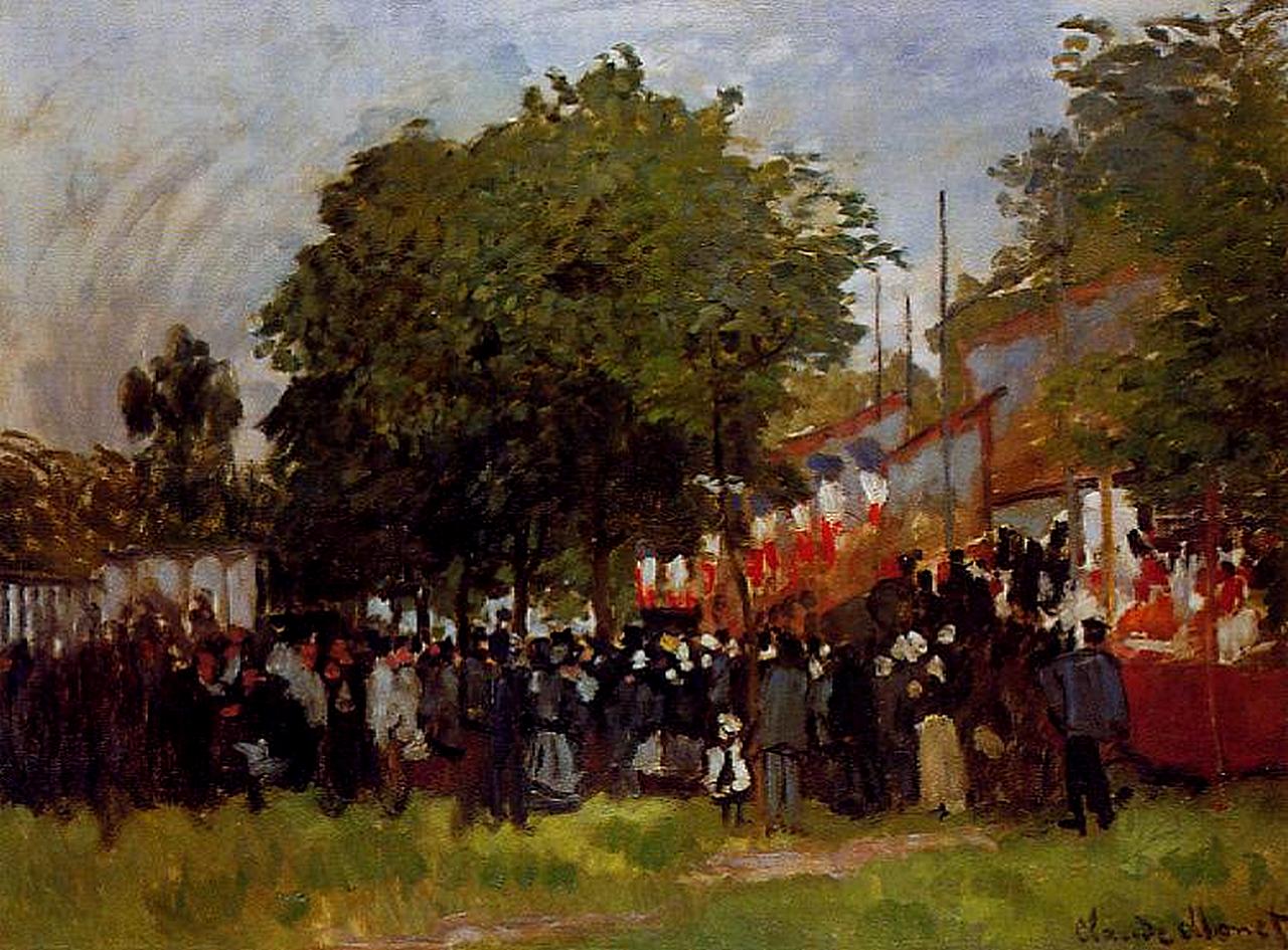 Festival at Argenteuil 1872